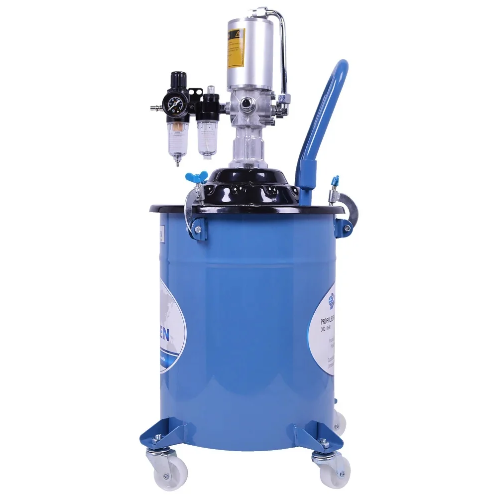 Propulsora Pneumatica para Graxa Com Rodas 20KG Bremen 8596