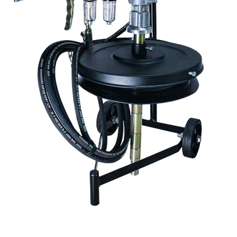 Propulsora Pneumatica para Graxa Sem Balde com Carrinho 20KG Bremen 940401