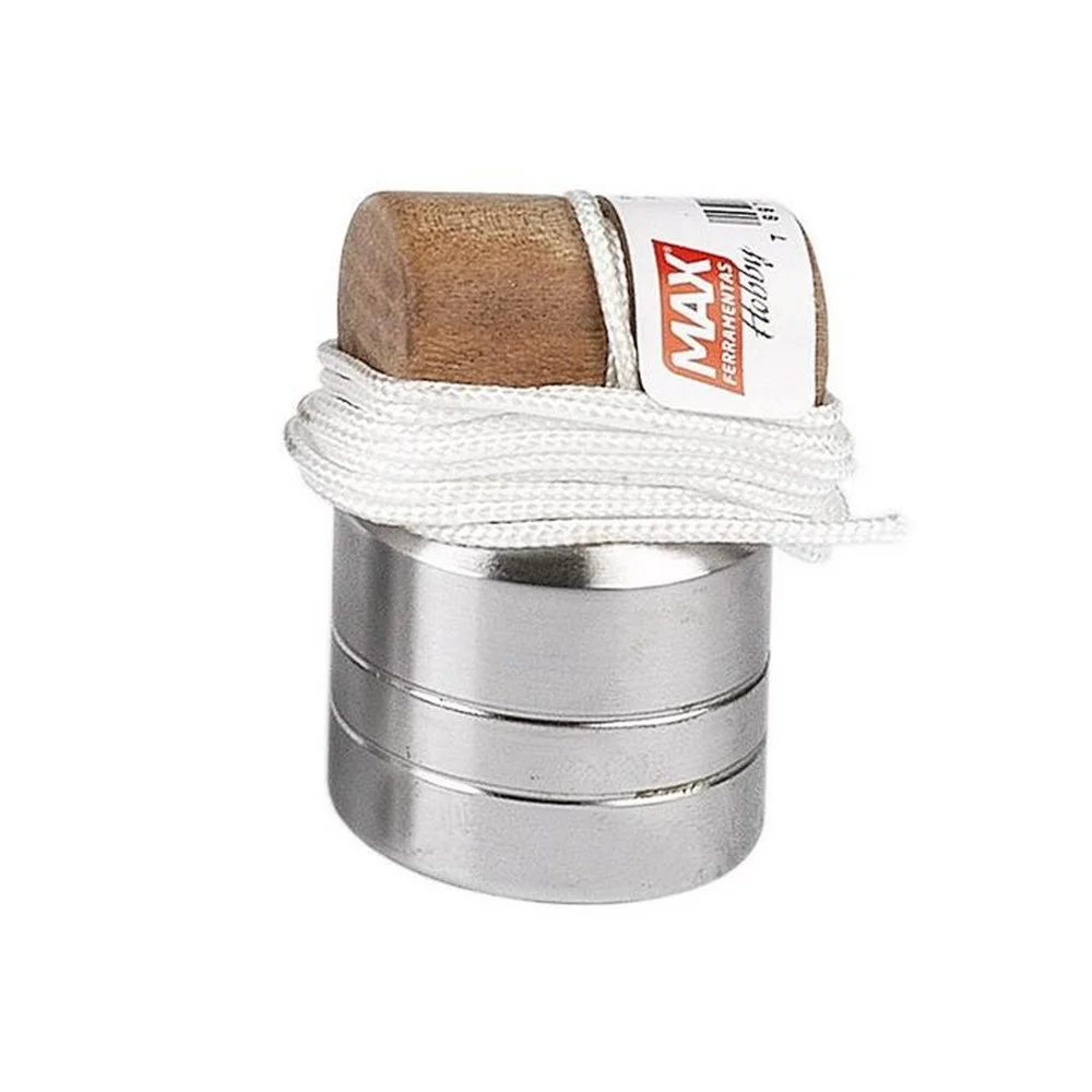 Prumo de Face Em Aco 400G Max 80555
