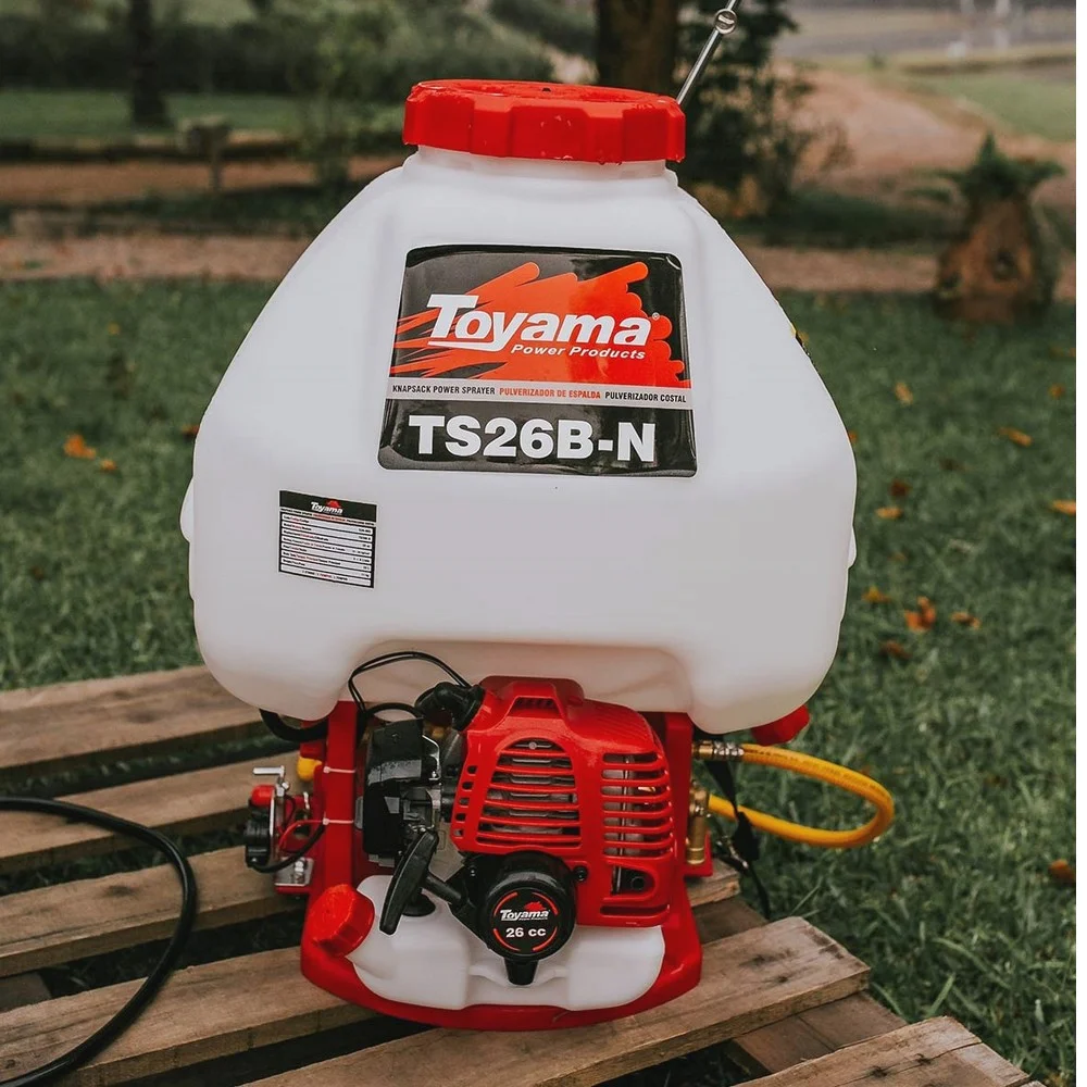Pulverizador Costal a Gasolina 26CC Motor 2 Tempos 25L Toyama TS26B-N