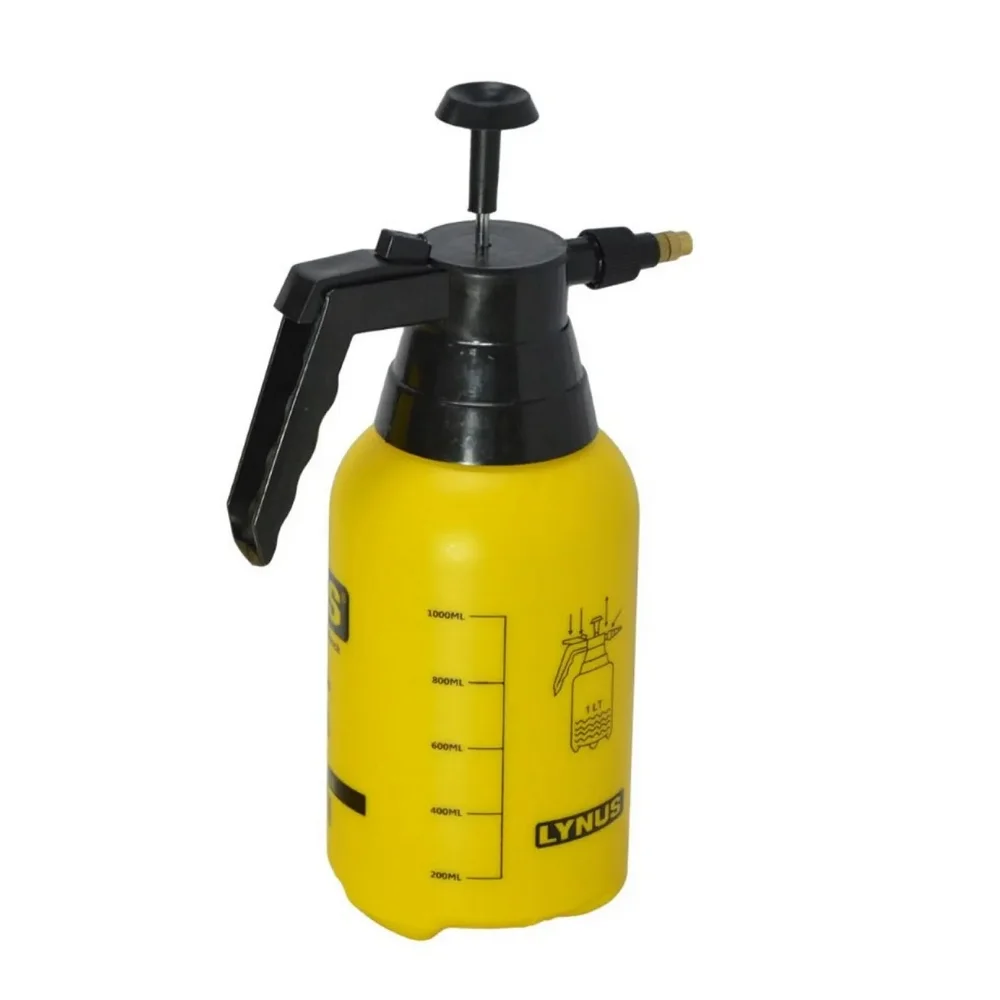 Pulverizador de Compressao Previa Bico Metalico 1L Lynus PL1A