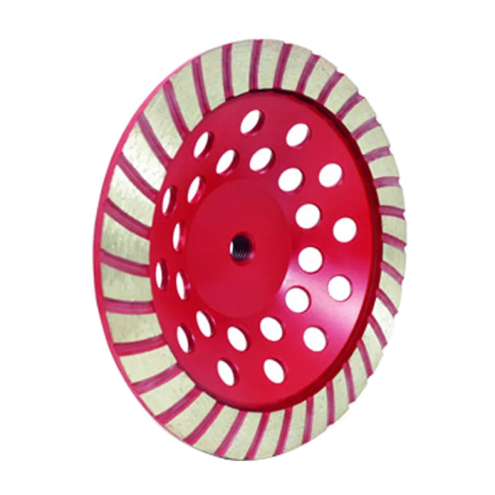 Rebolo Diamantado Tipo Prato USO Em Esmerilhadeira Rosca M14 4.1/2"X14MM Rocast 2540006