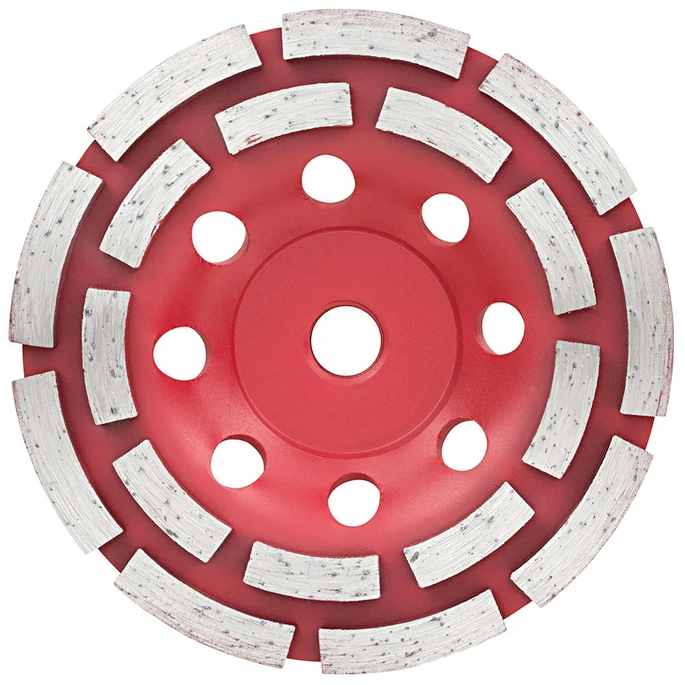 Rebolo Diamantado Tipo Prato Segmentado USO Em Esmerilhadeira Rosca M14 4.1/2"X14MM Cortag 61754