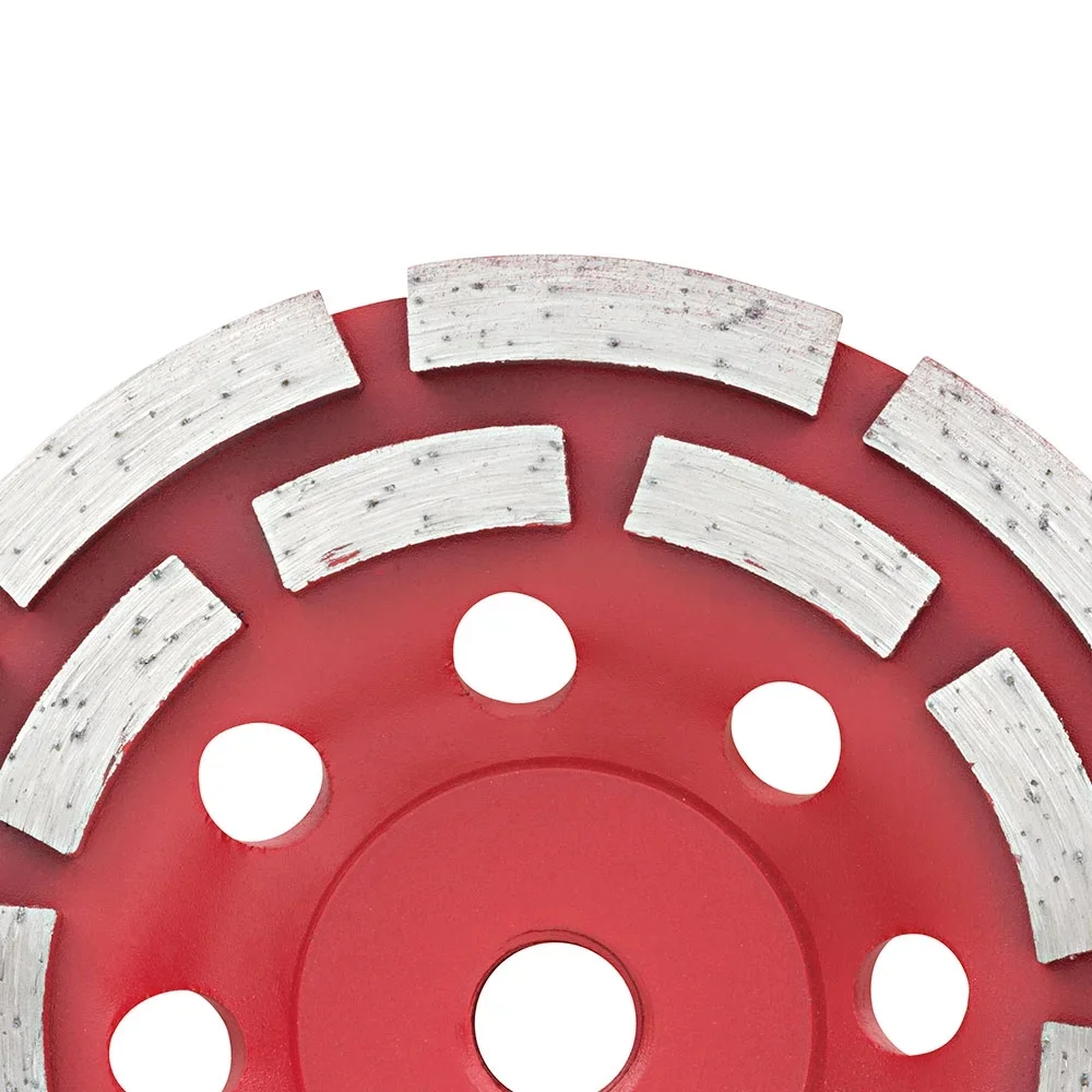 Rebolo Diamantado Tipo Prato Segmentado USO Em Esmerilhadeira Rosca M14 4.1/2"X14MM Cortag 61754