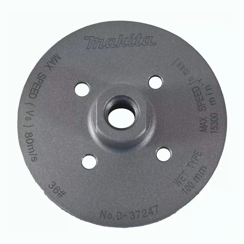 Rebolo Diamantado Tipo Prato USO Em Esmerilhadeira Rosca M14 4"X14MM Makita D-37247