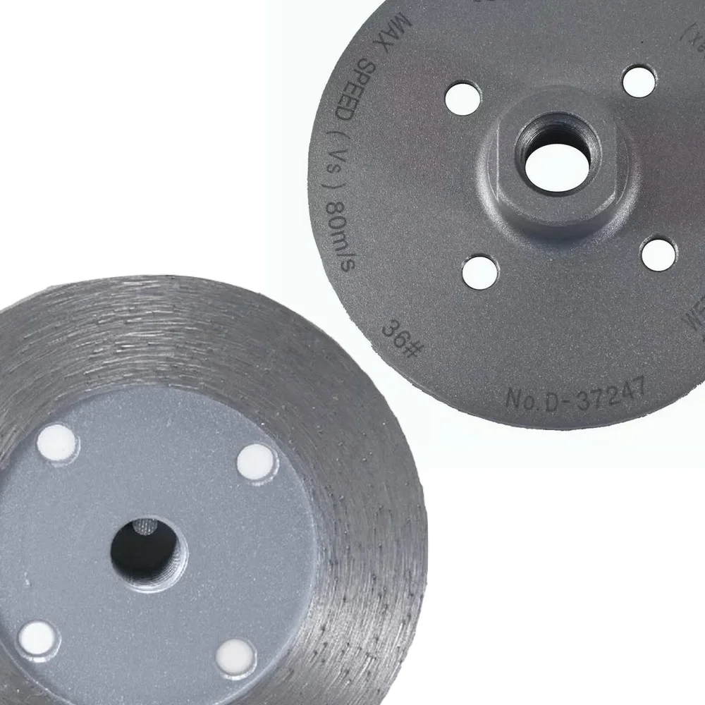 Rebolo Diamantado Tipo Prato USO Em Esmerilhadeira Rosca M14 4"X14MM Makita D-37247