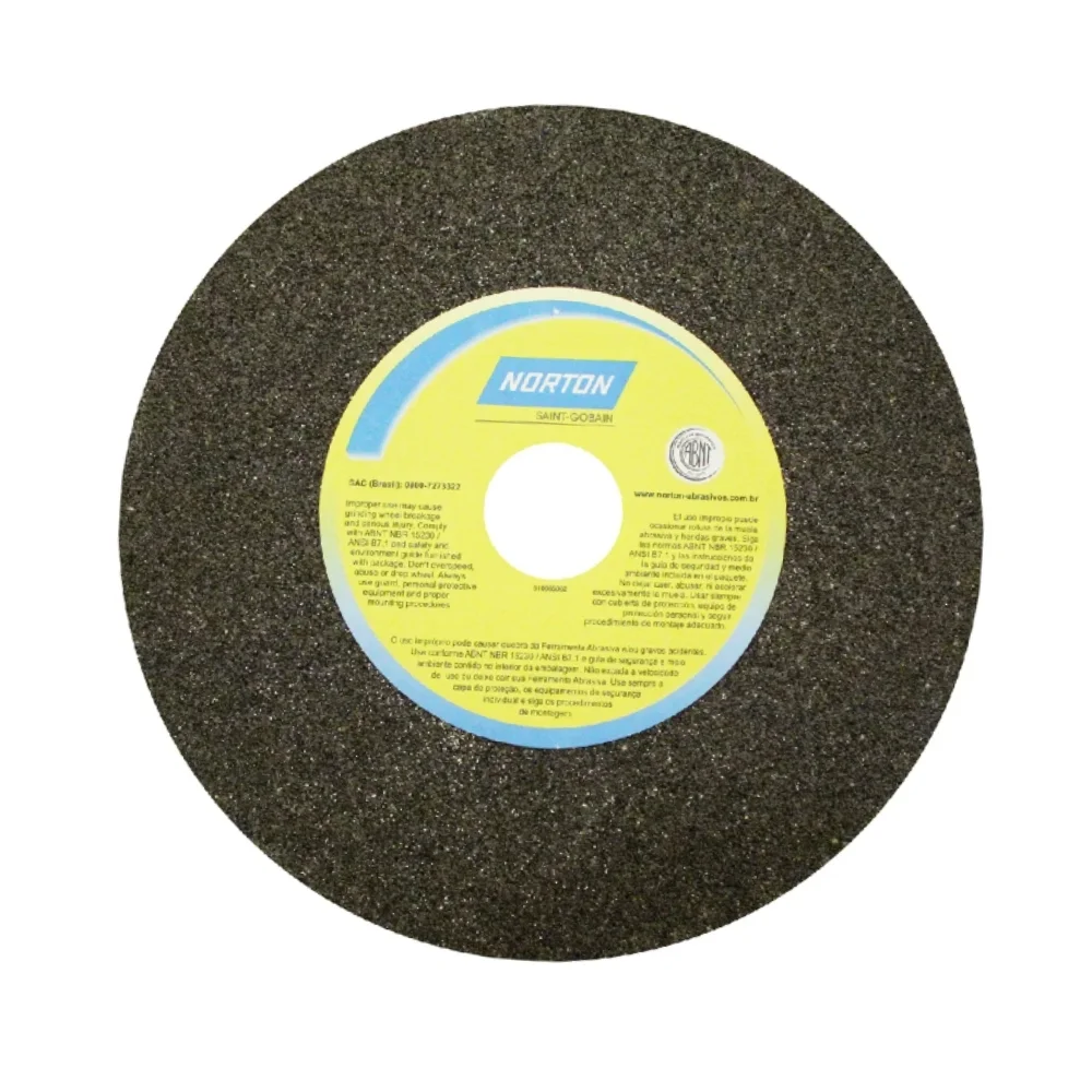 Rebolo Reto Ferro 10X1.1/2" Norton A24
