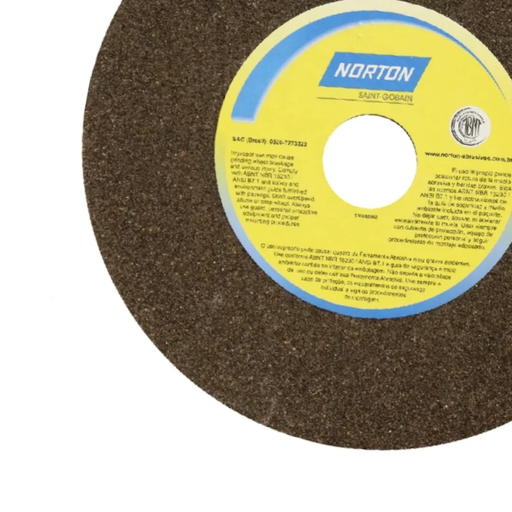 Rebolo Reto Ferro 10X1.1/2" Norton A36