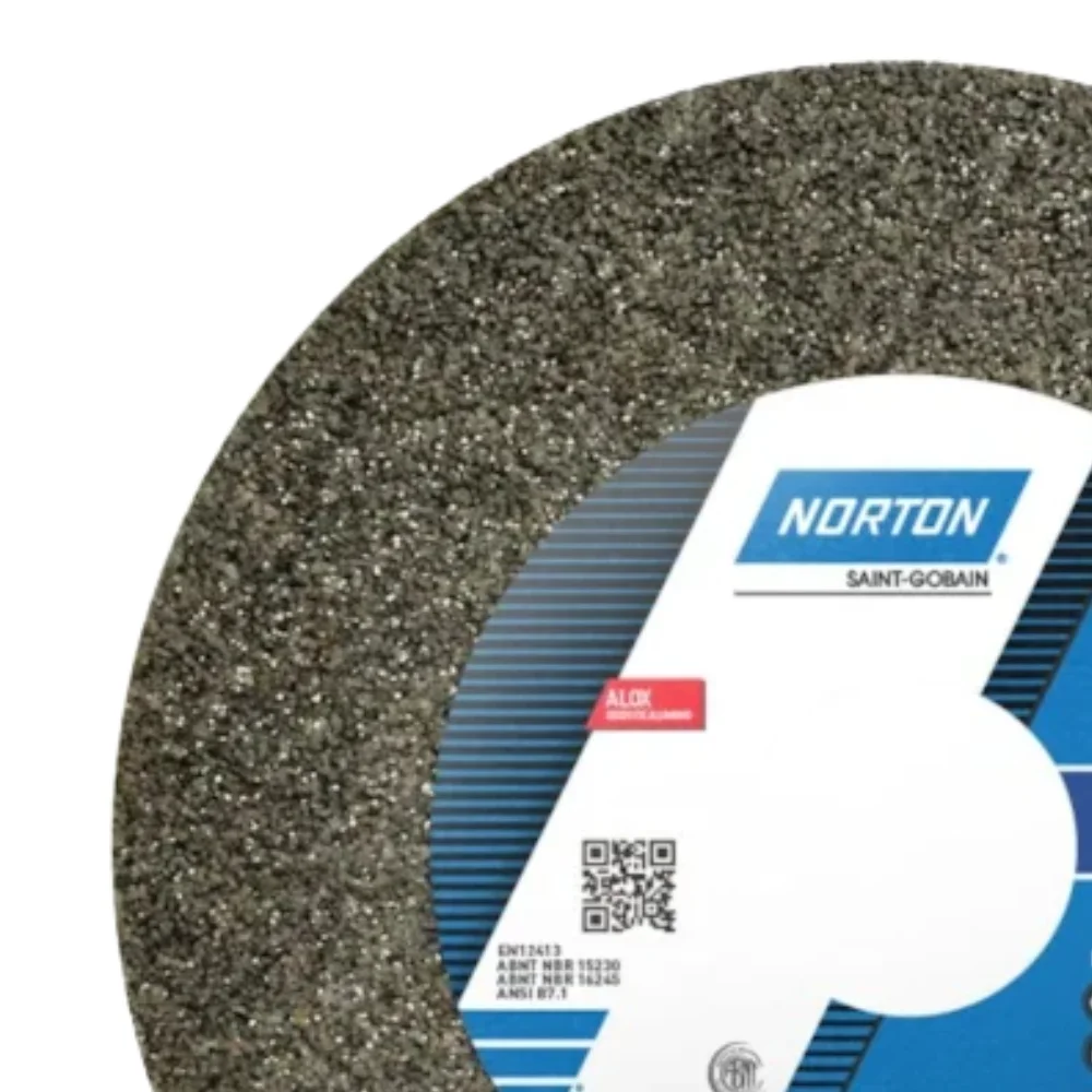 Rebolo Reto Ferro 8X3/4" Norton A46