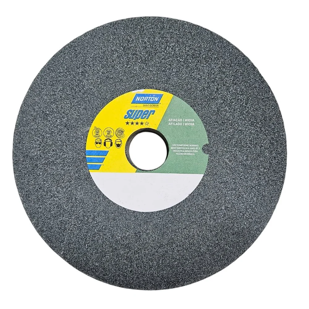Rebolo Reto Widia Carbeto de Silicio 8X1" Norton 39C60