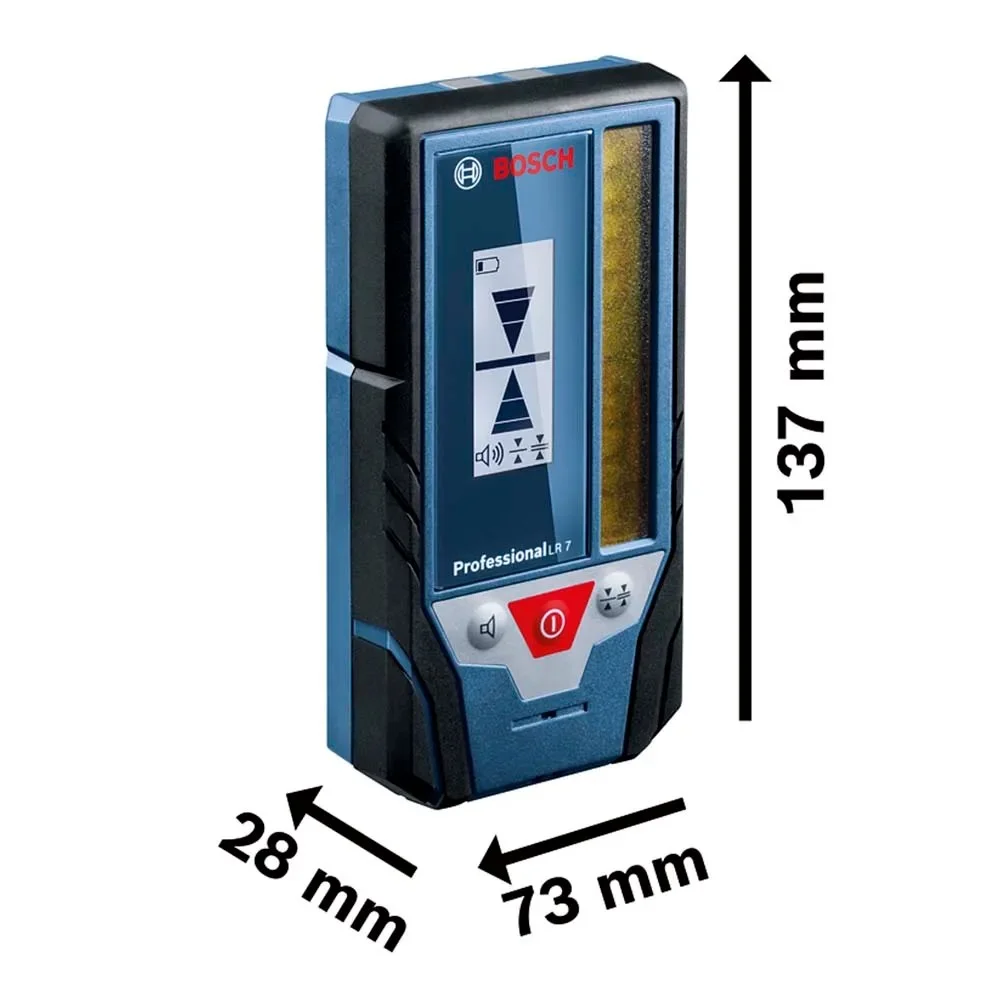 Receptor para Nivel a Laser 50M Bosch LR7