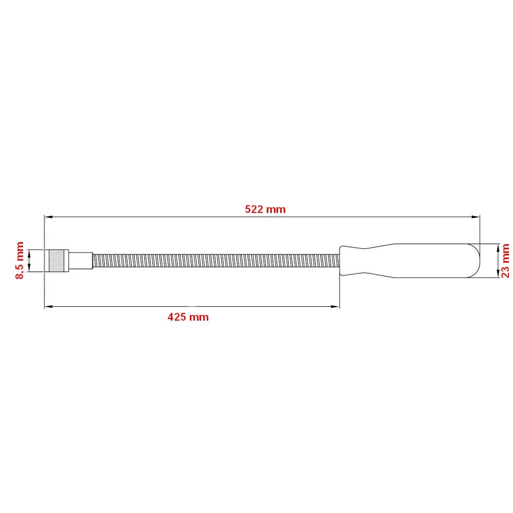 Recolhedor Magnetico Flexivel 522MM Tramontina Pro 44099/101