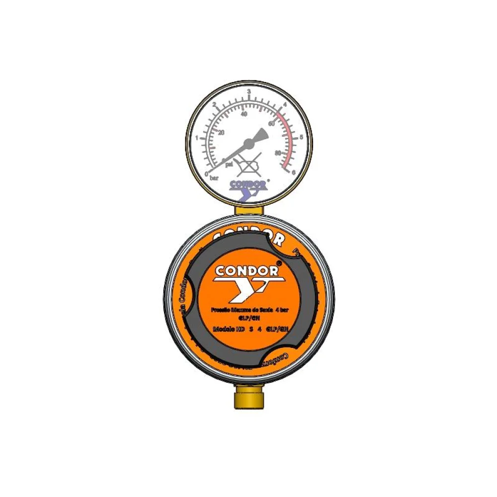 Regulador de Pressao Glp/Gn para Posto Linha Pesada Condor/Esab HDS4
