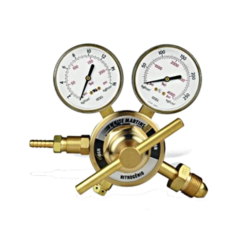 Regulador de Pressao Nitrogenio Simples Estagio - Linha Media White Martins R76N