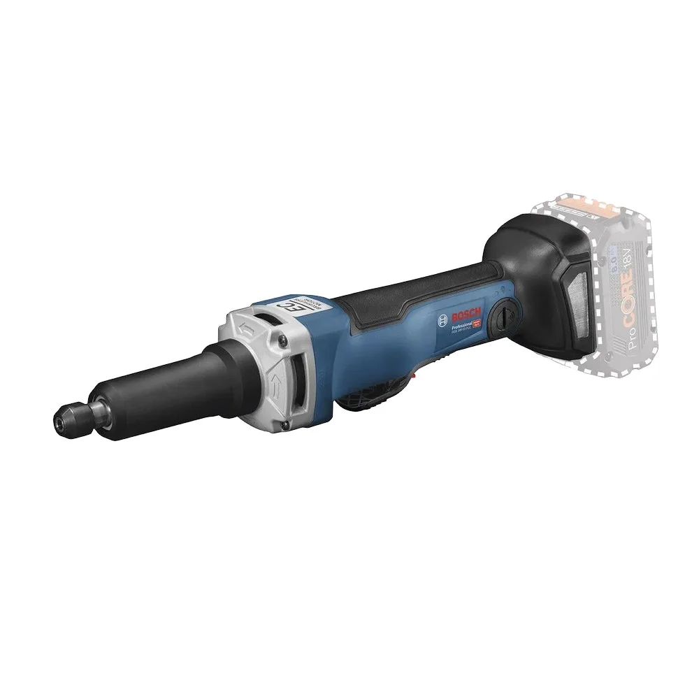 Retificadeira a Bateria 18V Brushless com Maleta Sem Carregador e Bateria 6MM Bosch GGS18V-23 PLC