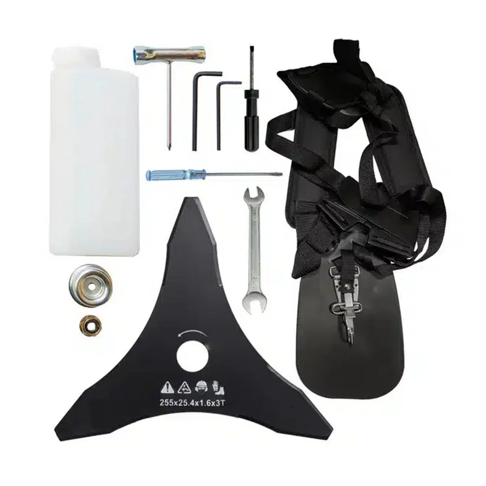 Rocadeira Lateral a Gasolina 2T com Lamina e Carretel de Nylon 50CC-2,5HP Toyama TBC50XP