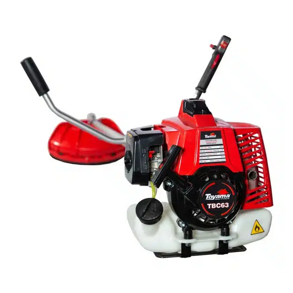 Rocadeira Lateral a Gasolina 2T com Lamina e Carretel de Nylon 63,3CC-3,5HP Toyama TBC63