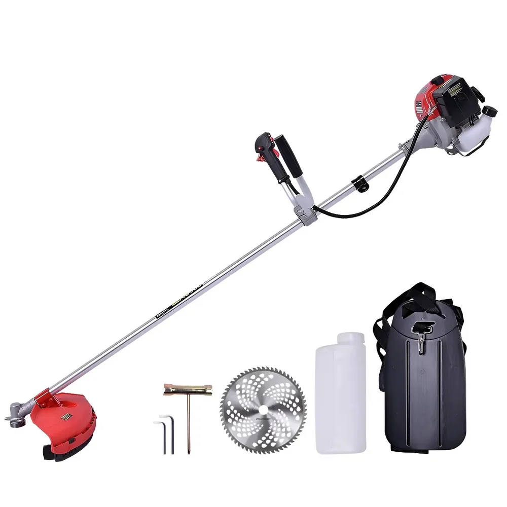 Rocadeira Lateral a Gasolina 2T com Lamina e Carretel de Nylon 63,3CC-3,5HP Toyama TBC63