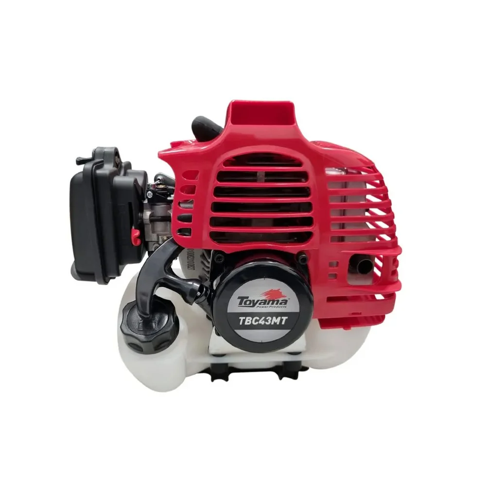 Rocadeira Lateral a Gasolina Multifuncional Com Motopoda e Aparador de Cerca Viva Motor 2T 42,7CC-1,8HP Toyama TBC43MT