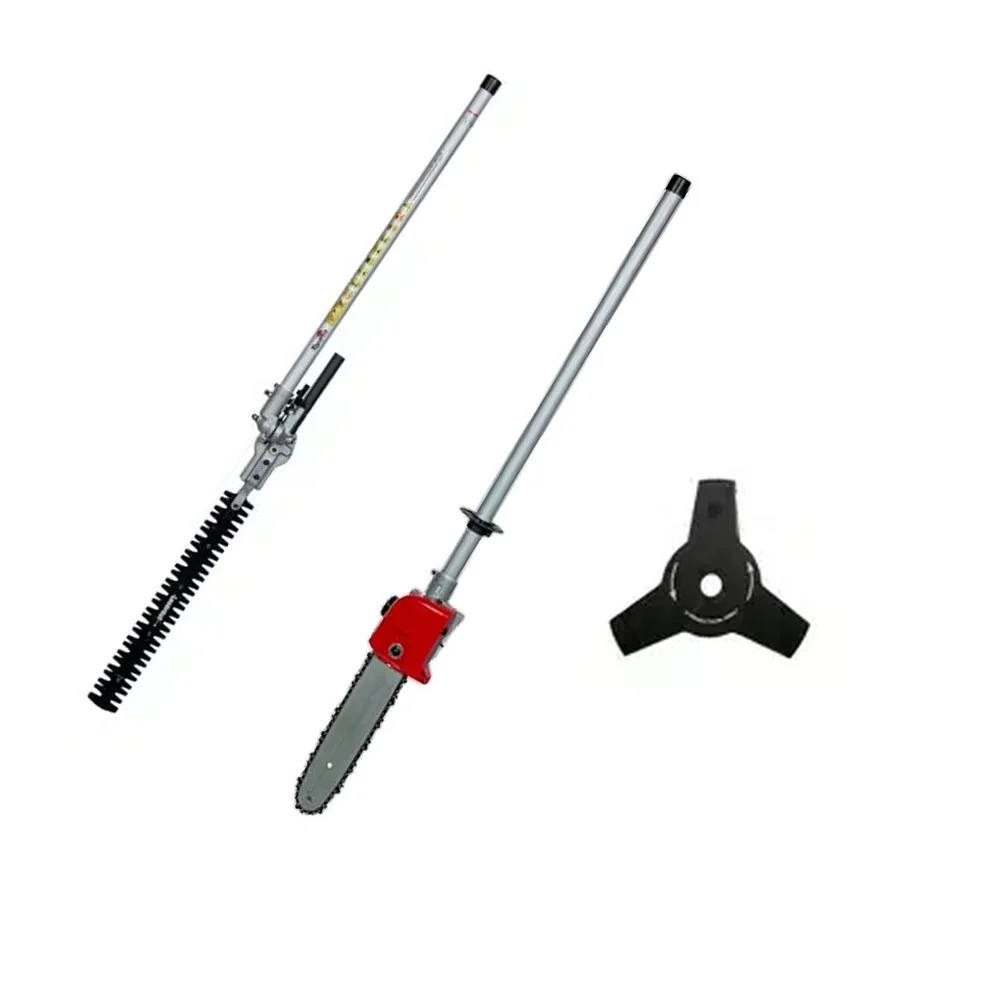 Rocadeira Lateral a Gasolina Multifuncional Com Motopoda e Aparador de Cerca Viva Motor 2T 42,7CC-1,8HP Toyama TBC43MT
