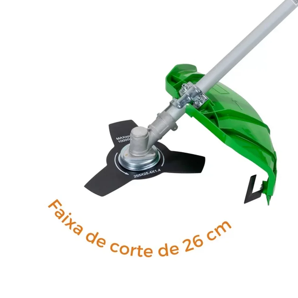 Rocadeira Lateral a Gasolina Semiprofissional 2T com Lamina e Carretel de Nylon 52CC-2HP Trapp RTX-52