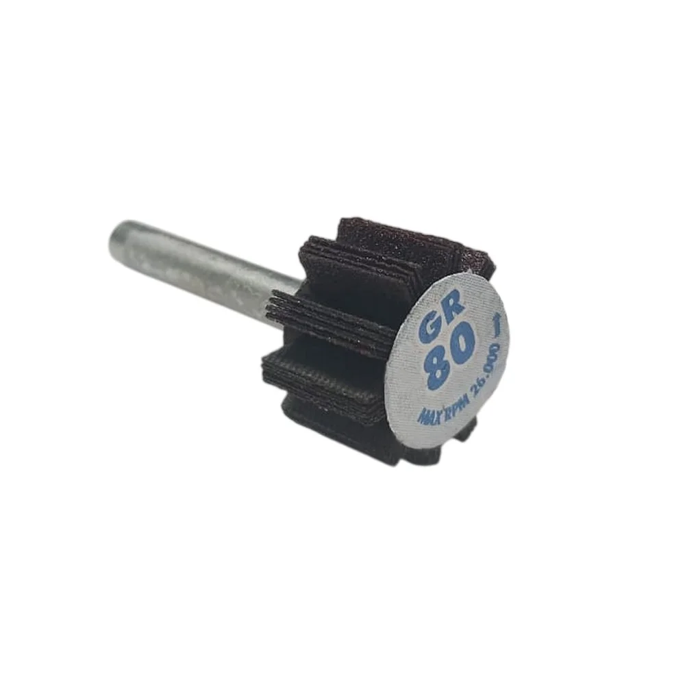 Roda de Lixa-Minikontour Haste 1/4" G80-25X15MM Microlixas R263