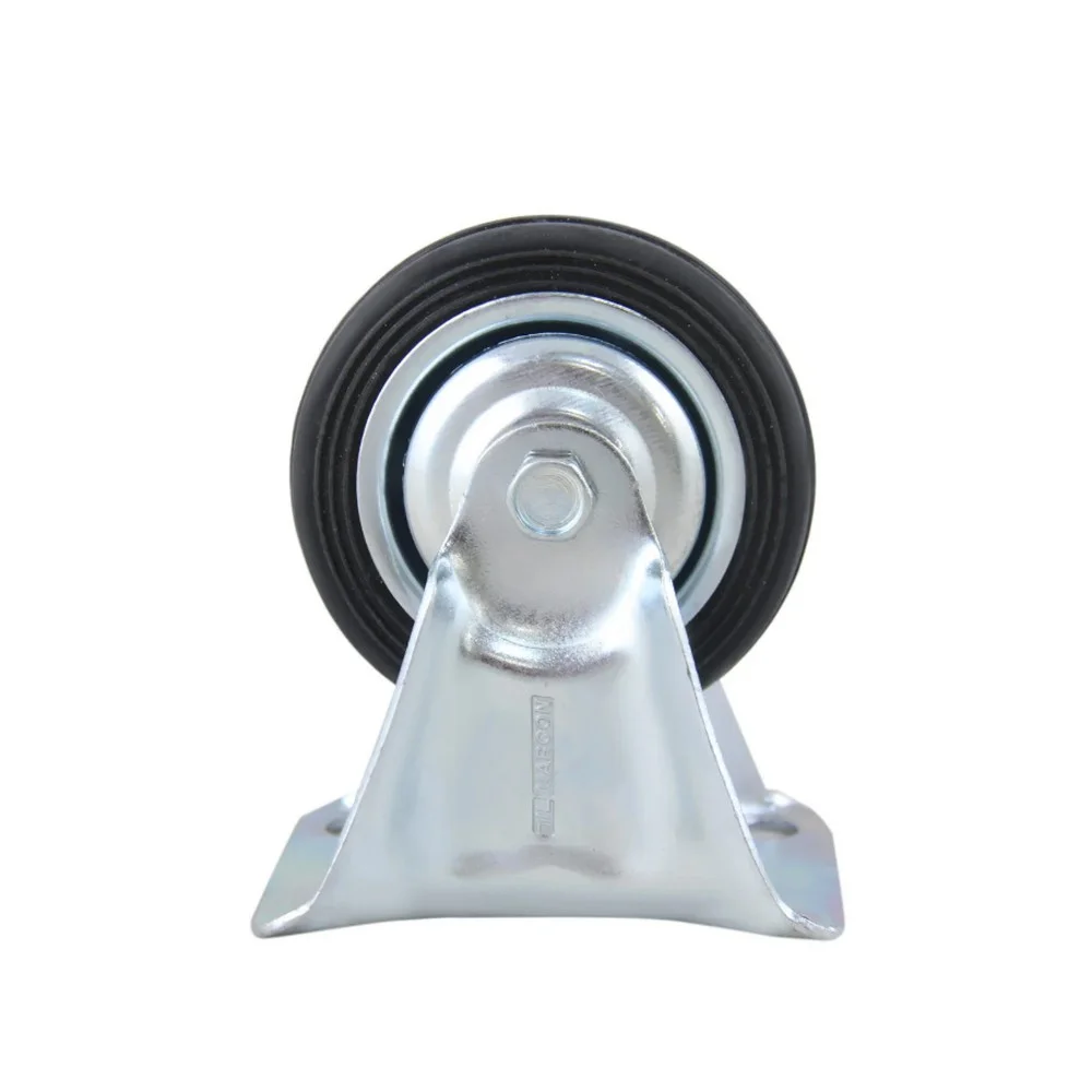 Rodizio Fixo ARO ACO Furos 62X50MM Capacidade 40KG 3" Marcon RM83