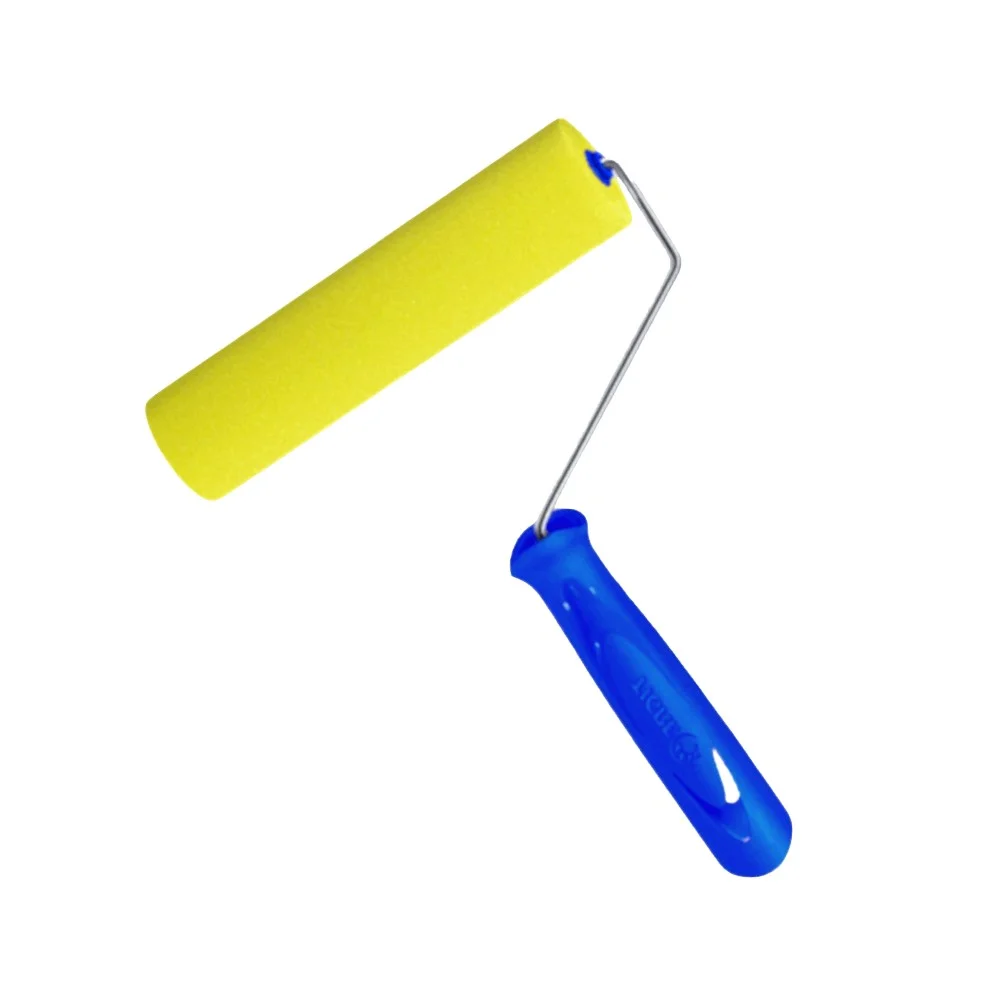 Rolo de Espuma Amarela com Suporte 150MM Tigre 1341