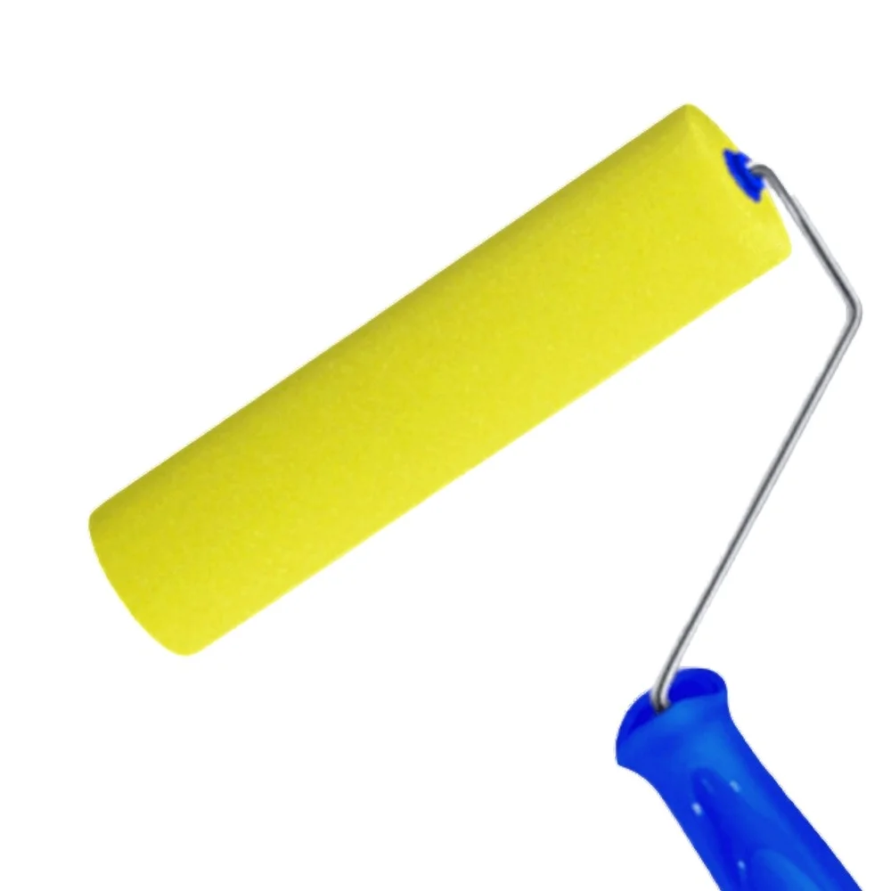 Rolo de Espuma Amarela com Suporte 150MM Tigre 1341