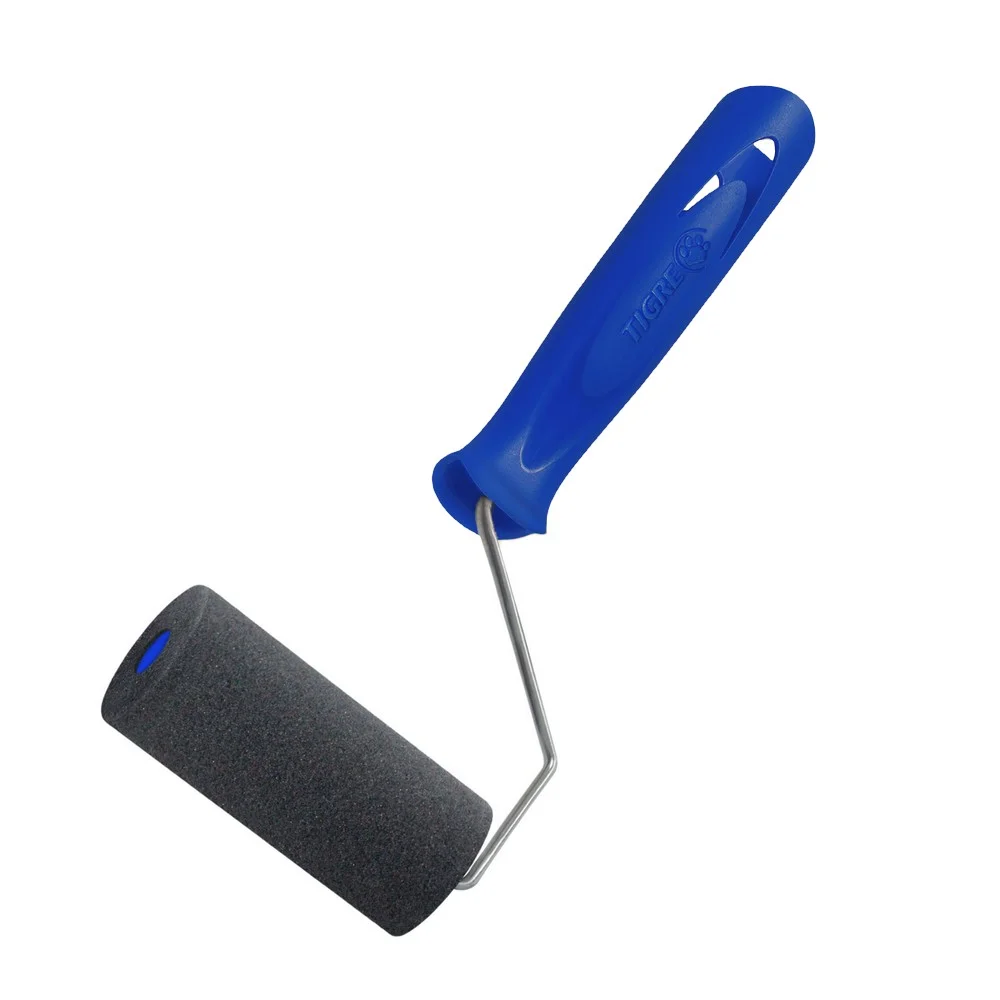 Rolo de Espuma Cinza com Suporte 90MM Tigre 1340