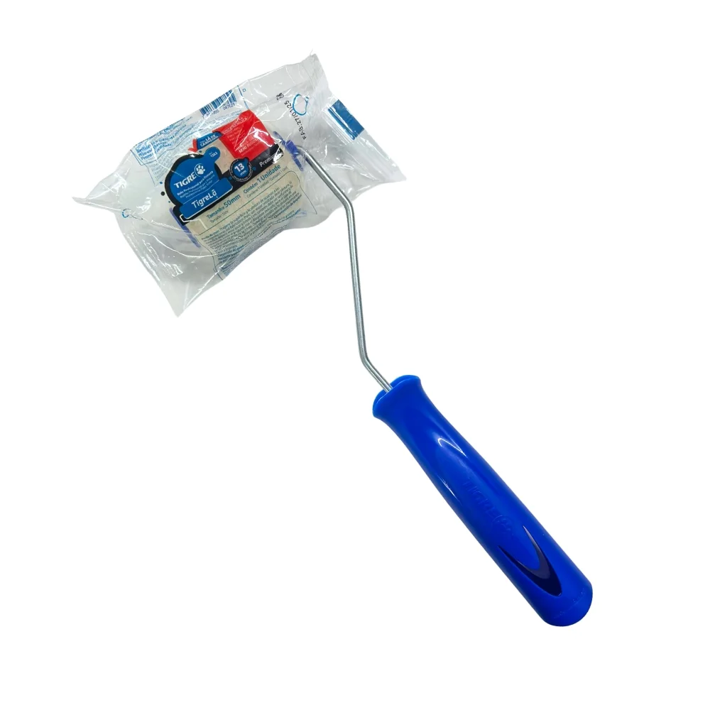 Rolo de La de Carneiro com Suporte 50MM Tigre 1383