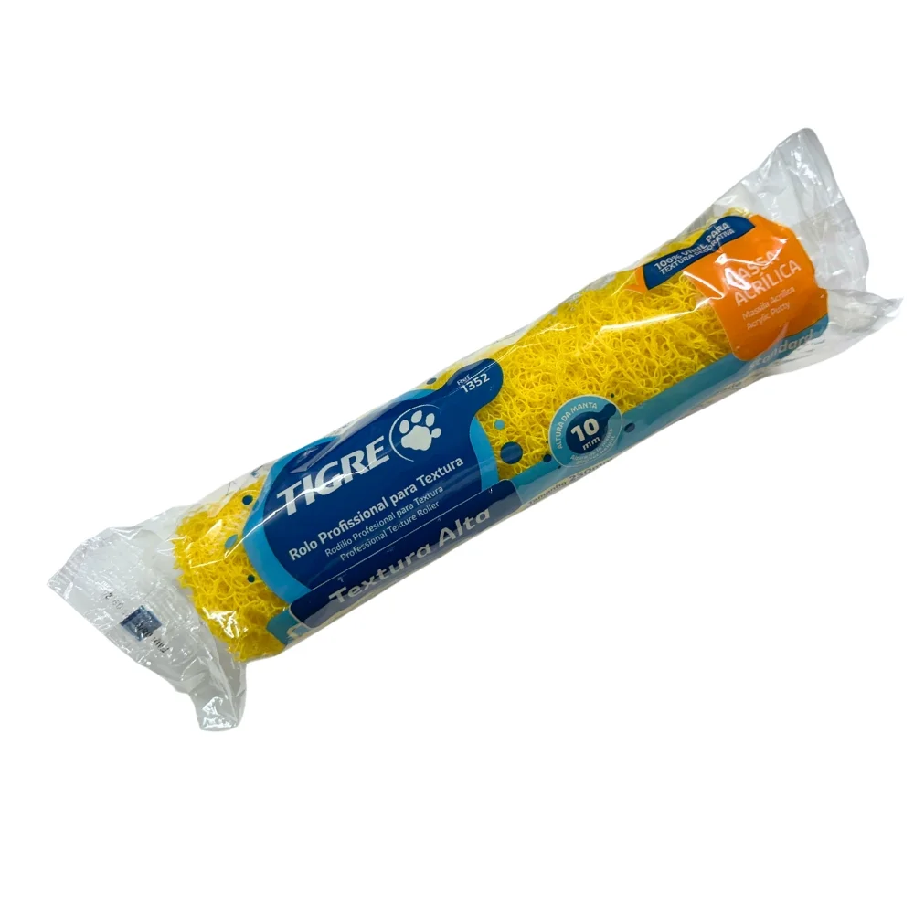 Rolo para Textura Alta Sem Suporte 230MM Tigre 1352
