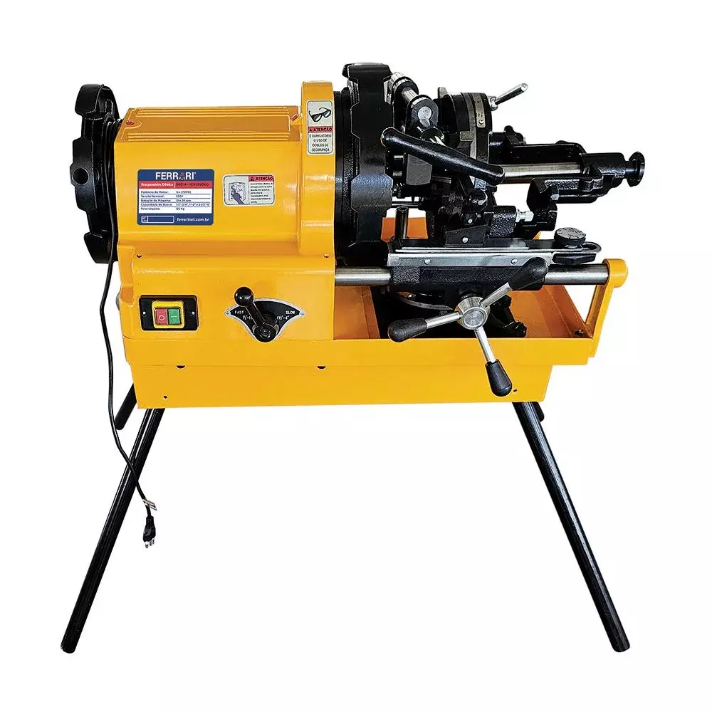 Rosqueadeira Eletrica Profissional 1/2 A 4"-BSPT 220V 750W Ferrari REC-4