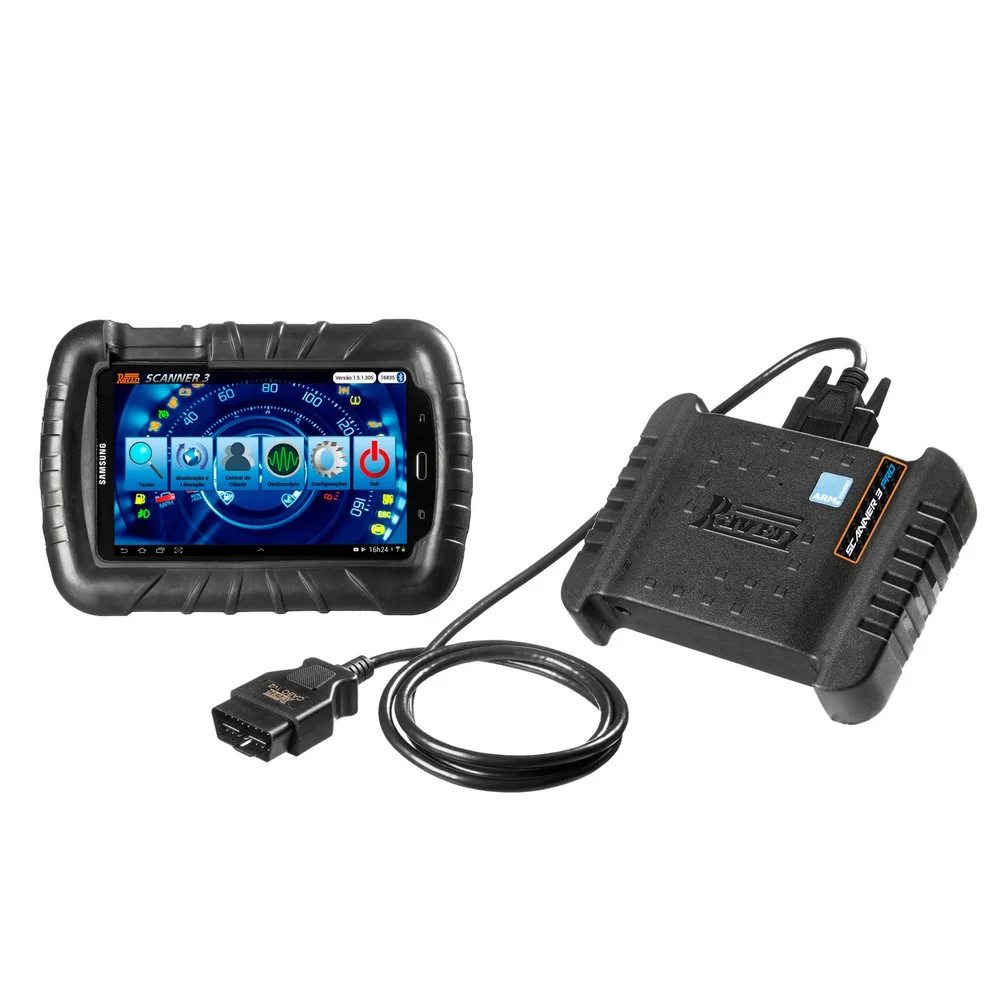 Scanner 3 Pro Automotivo Tablet+kit Diesel Leve Raven 108830
