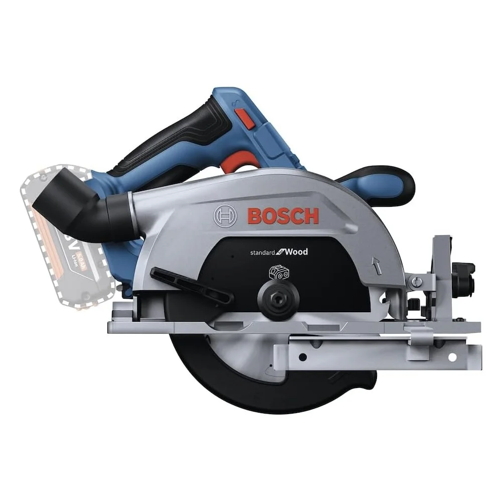 Serra Circular a Bateria 18V Brushless Sem Carregador e Bateria 165MM Bosch GKS 185-LI