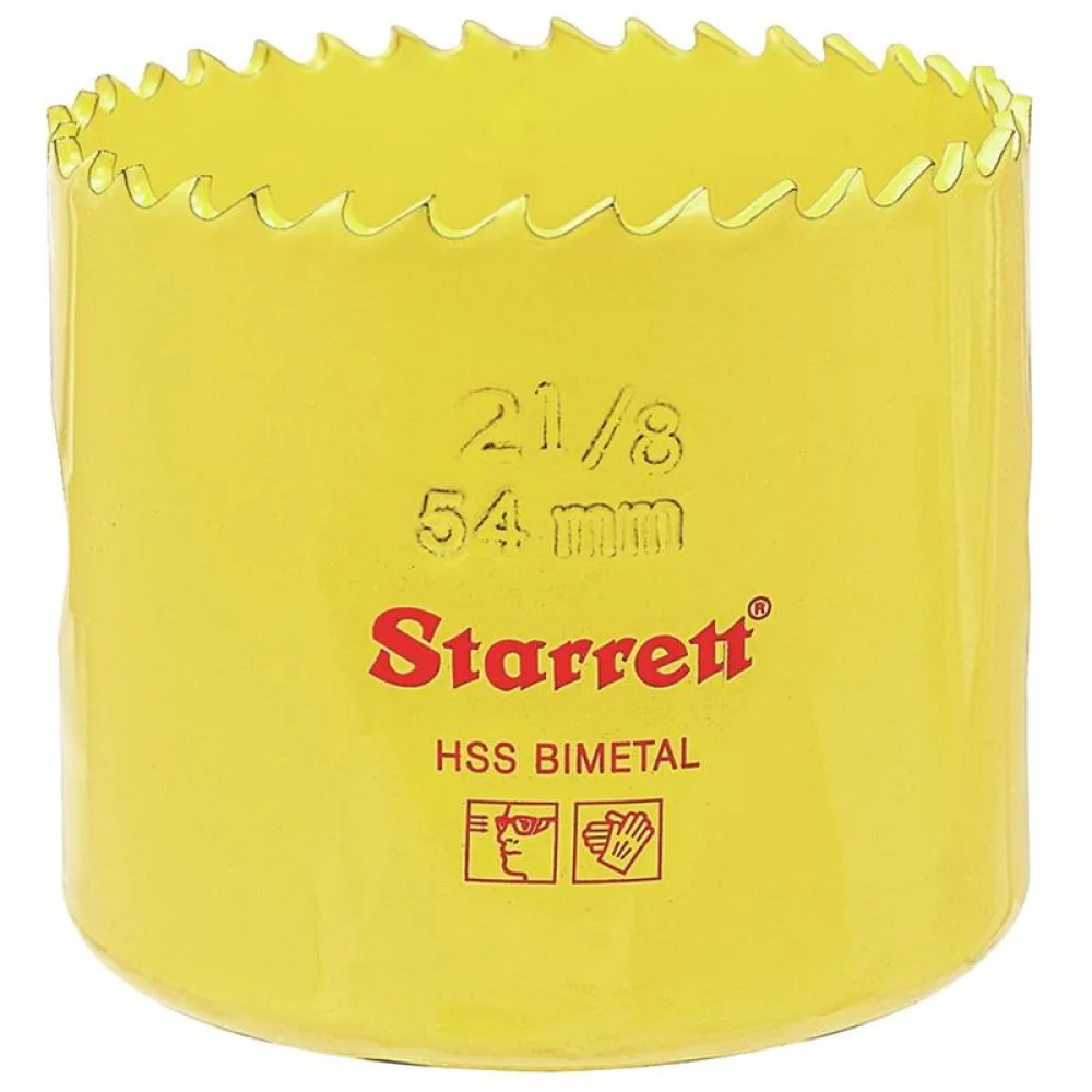 Serra Copo Fast Cut BI 54MM-2.1/8" Starrett FCH0218-G