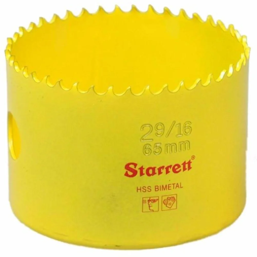 Serra Copo Fast Cut BI 65MM-2.9/16" Starrett FCH0296-G