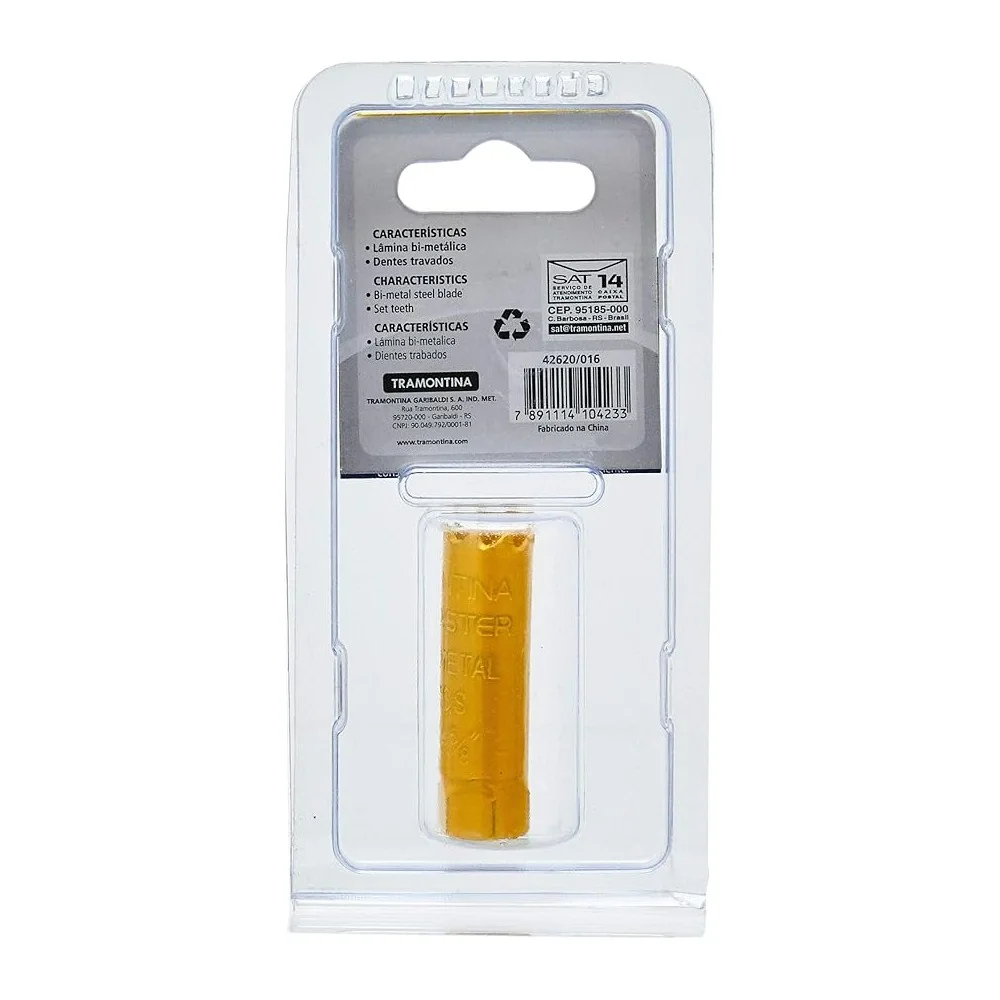 Serra Copo BI 16MM-5/8" Tramontina 42620/016