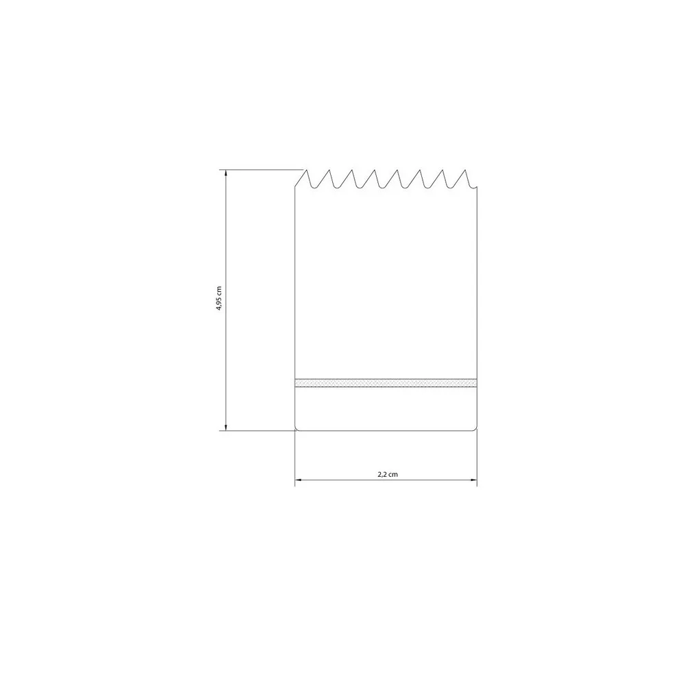 Serra Copo BI 22MM-7/8" Tramontina 42620/022