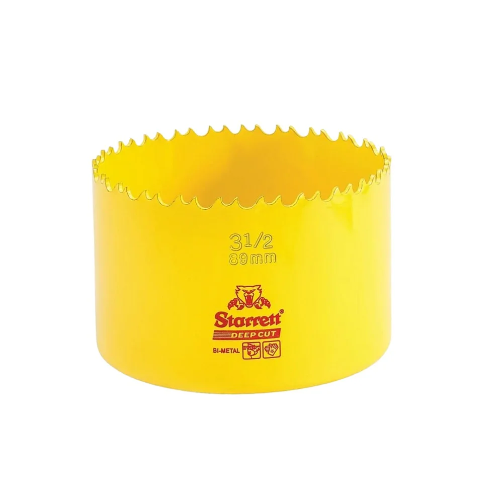 Serra Copo Deep Cut BI 89MM-3.1/2" Starrett DCH0312-G