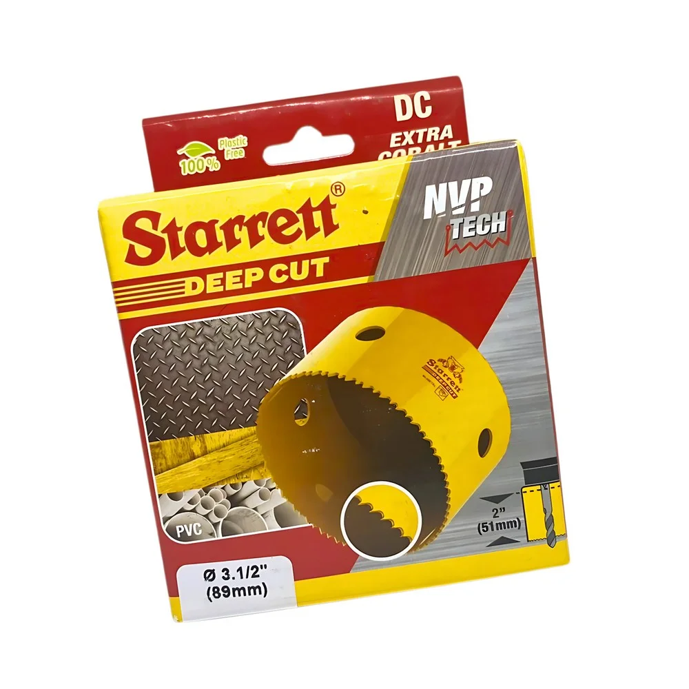 Serra Copo Deep Cut BI 89MM-3.1/2" Starrett DCH0312-G
