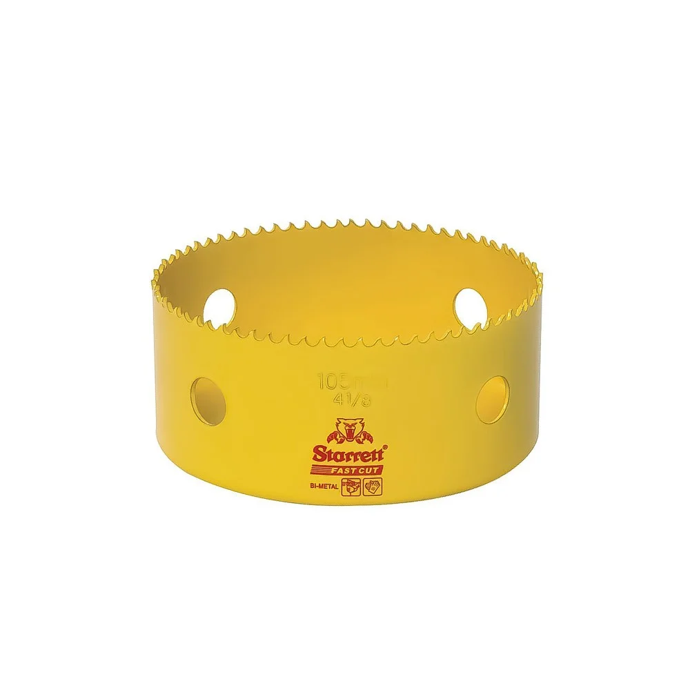 Serra Copo Fast Cut BI 105MM-4.1/8" Starrett FCH0418-G