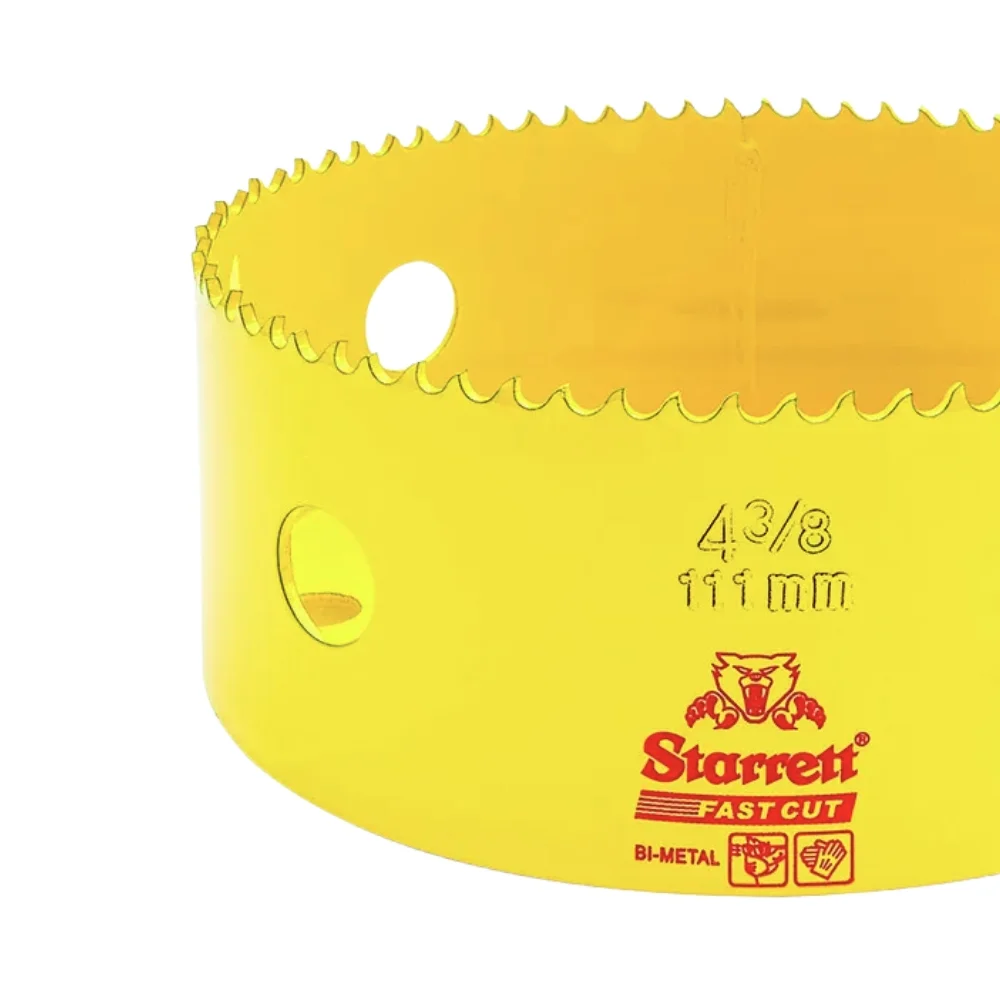 Serra Copo Fast Cut BI 111MM-4.3/8" Starrett FCH0438-G