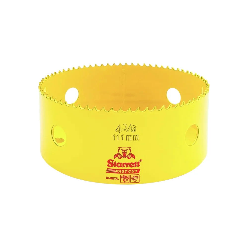 Serra Copo Fast Cut BI 111MM-4.3/8" Starrett FCH0438-G