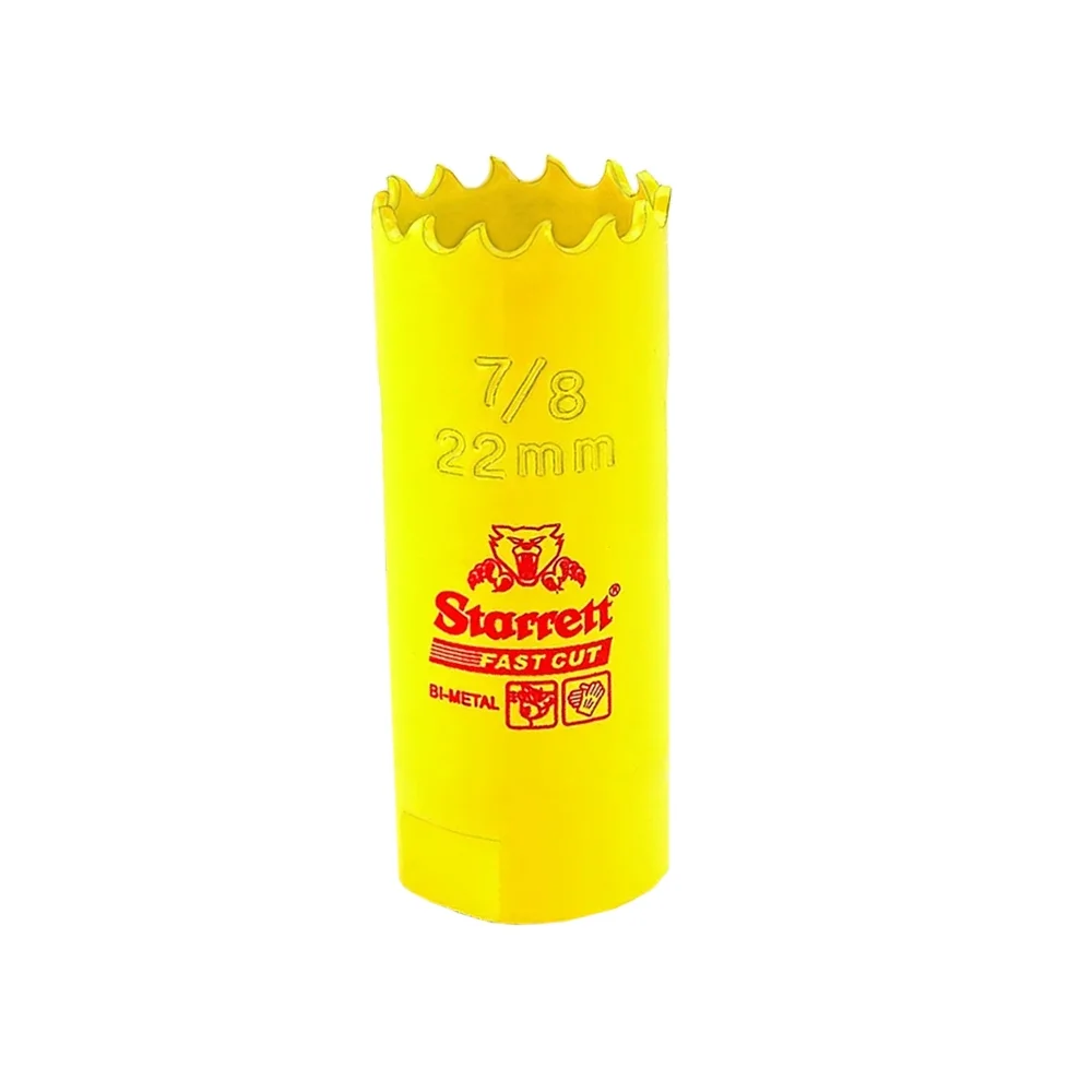 Serra Copo Fast Cut BI 22MM-7/8" Starrett FCH0078-G