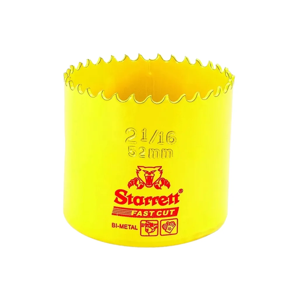 Serra Copo Fast Cut BI 52MM-2.1/16" Starrett FCH0216-G