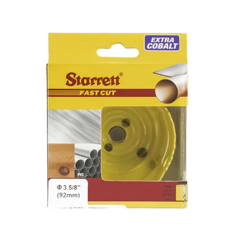 Serra Copo Fast Cut BI 92MM-3.5/8" Starrett FCH0358-G