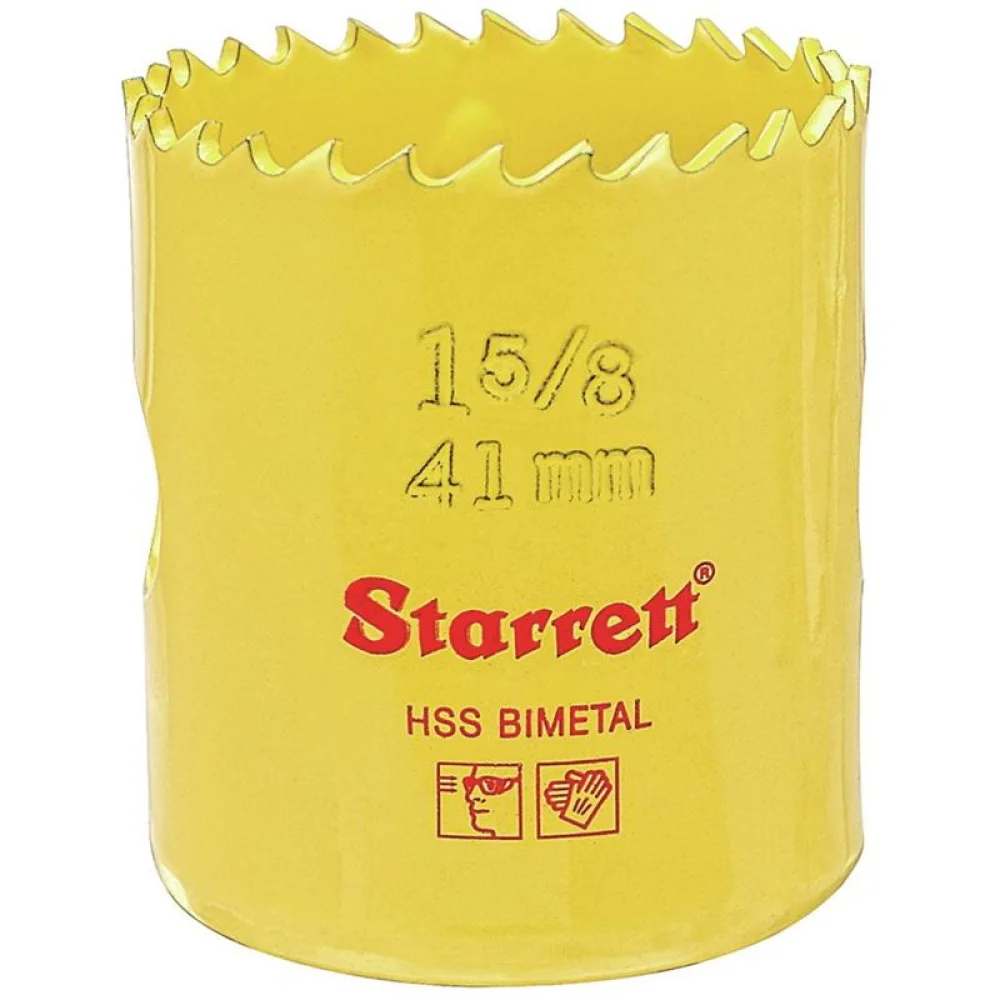 Serra Copo Fast Cut BI 41MM-1.5/8" Starrett FCH0158-G