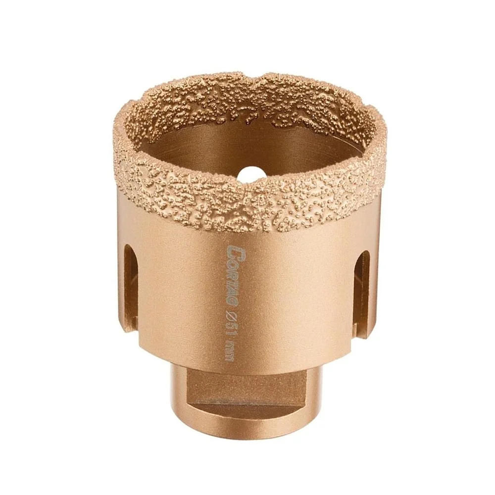 Serra Copo para Porcelanato USO Em Esmerilhadeira Rosca M14 51MM Cortag 61875