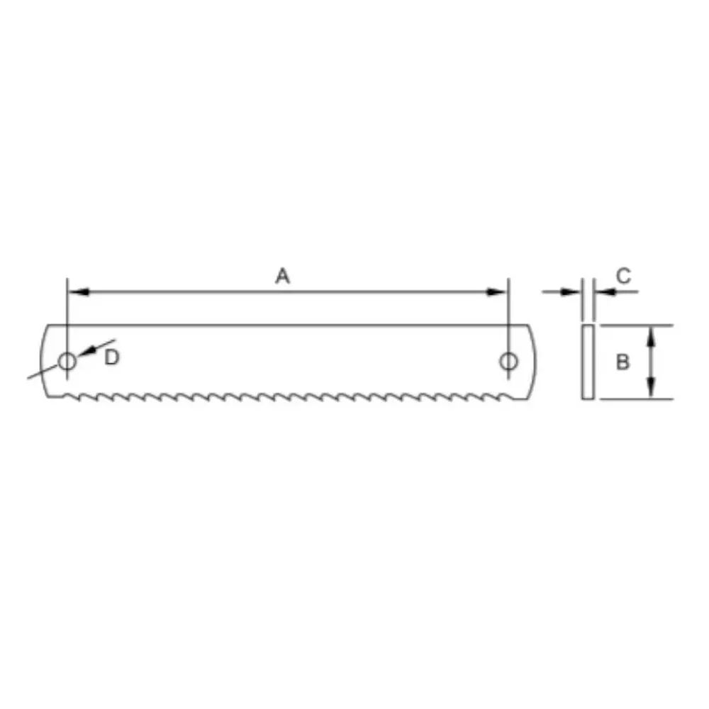 Serra para Maquina HSS 14X1.1/4"X6D Starrett RS1406-6